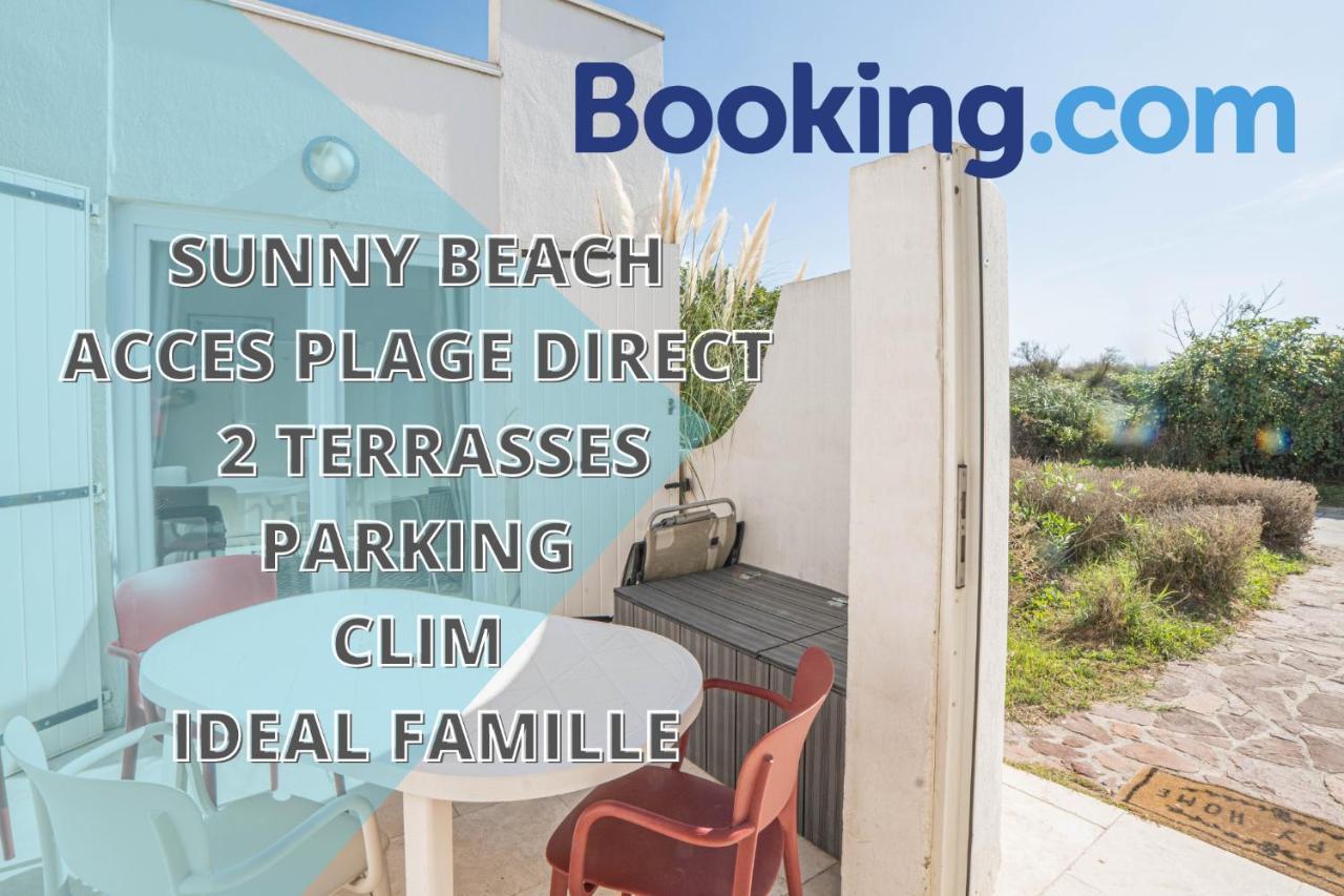 Villa Sunny Beach Clim Acces Plage Parking Famille - Topprosconciergerie La Grande-Motte Eksteriør billede